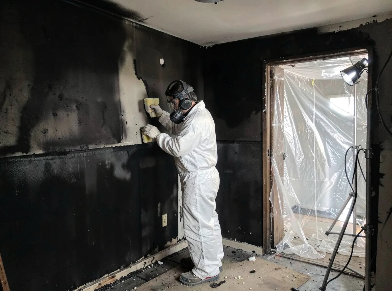 Fire Damage Restoration company in Peggs, OK